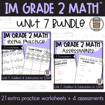 Preview of IM Grade 2 Math™ Unit 7 Bundle