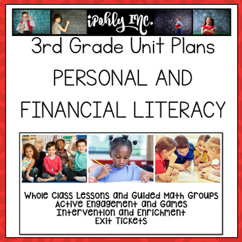 Preview of Financial Literacy Lesson Plans Grade 3 {3.9A 3.9B 3.9C 3.9D 3.9E 3.9F}