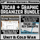 Unit 8 Vocab and Graphic Organizer Bundle for use with AP®
