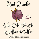 Unit Bundle | The Color Purple by Alice Walker | Whole-Nov