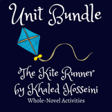 The Kite Runner Khaled Hosseini | Unit Bundle | End of Nov