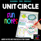 Unit Circle FUN Notes Doodle Pages