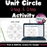 Unit Circle Fill In Activity - Digital & Paper Versions