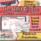 Unit Circle "Guess Which" Game | Trigonometry on the Coord