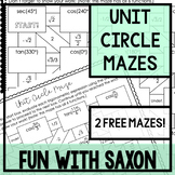 Unit Circle Mazes (2 Free Mazes!)