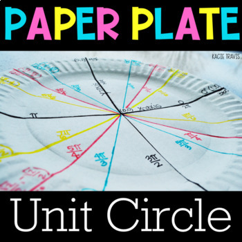 Preview of Unit Circle Paper Plate Activity