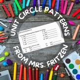 Unit Circle Patterns 1.1 Easel version