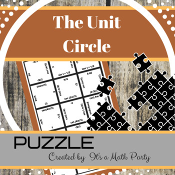 Preview of Unit Circle - Puzzle Activity