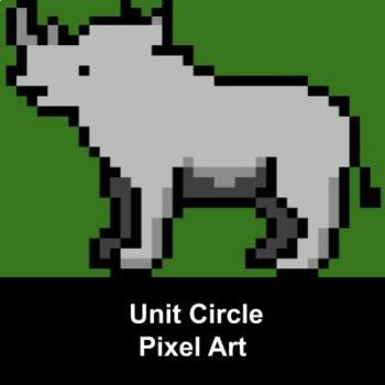 Preview of Unit Circle Rhino Pixel Art