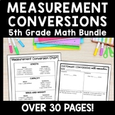 Converting Units of Measurement Metric & Customary 5th Gra