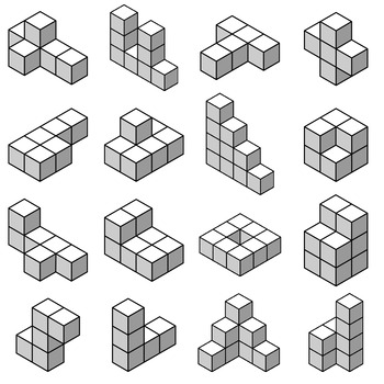 Unit Cube Volume Bundle by Digital Classroom Clipart | TpT