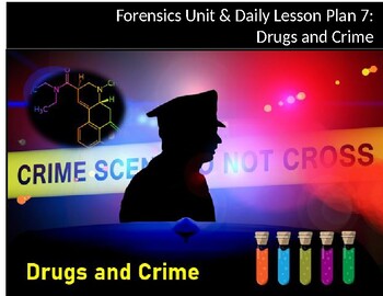 Preview of Unit/Daily Lesson Plan 7: Drugs and the Law (Toxicology) (SIOP & Differentiated)