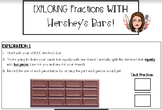 Unit Fraction Exploration (Hershey's Bars)