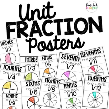 Preview of Unit Fraction Posters
