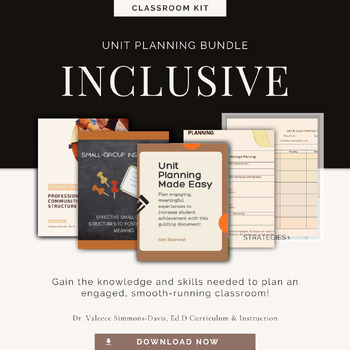 Preview of Unit & Lesson Planning Instructional Coaches Bundle