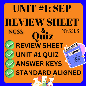 Preview of NYSSLS Science & Engineering Practices Review Kit - Mastery Sheets and Quiz