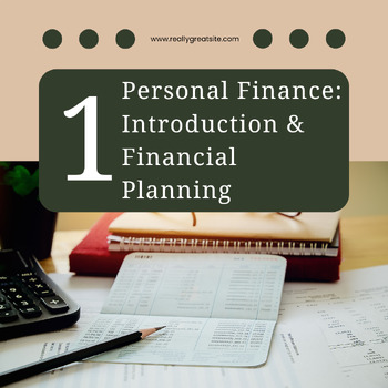 Preview of Unit One: Introduction to Personal Finance - Bundle