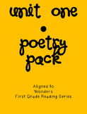 Unit One Poetry Pack