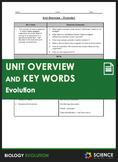 Unit Overview & Key Words - Evolution and Natural Selection