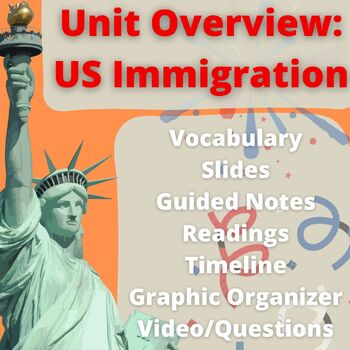 Preview of Unit Overview: US Immigration