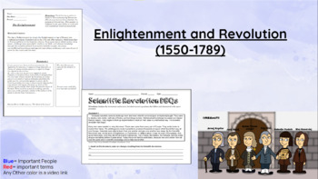 Preview of Unit Plan: Enlightenment and Revolution