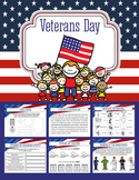 Unit Plan Veterans Day. Reading Comp, Math, Art, Vocab, Gr
