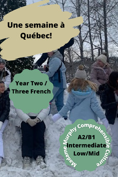Preview of Unit Plan and Activities: Travel in Québec Unit | Intermediate French