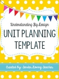 Unit Planning Template - Understanding by Design (Fully Editable)