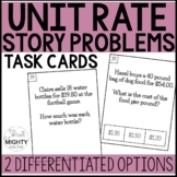 Unit Price / Unit Rate Story Problem Task Cards