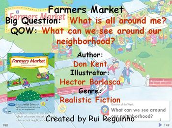 Preview of Unit R Week 6 - Farmers Market - Lesson (Versions 2013, 2011, and 2008)