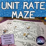 Unit Rate Activity Maze - Printable & Digital Resource