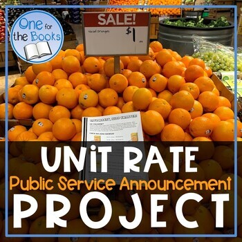 Preview of Unit Rate Project