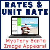 Unit Rate & Rates | Math Mystery Digital Activity | Happy 