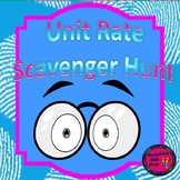 Unit Rate Scavenger Hunt Activity - Great unit or STAAR Review