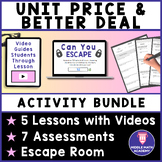 Unit Rate Unit Price & Best Deal ⭐ 6th Grade Lessons Asses