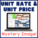 Unit Rate & Unit Price | Math Mystery Picture Digital Acti