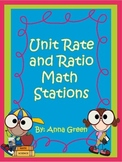 Unit Rates and Ratios Stations - Math Centers