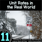 Unit Rates in the Real World 7th Math Stations Now®️ Math 