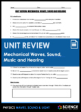 Unit Review - Mechanical Waves - Waves, Amplitude, Frequen