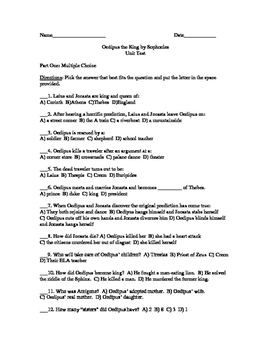 1 mathematics pdf worksheet for grade Answer for with Oedipus Key Unit by Test the King