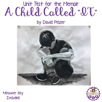 Preview of Unit Test for the Memoir A Child Called "IT" (Answer Key Included)