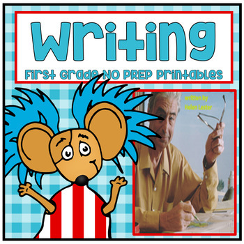 Preview of Unit Two Lesson Nine Writing First Grade NO PREP Printables