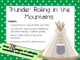 Unit and Lesson Plans: Thunder Rolling in the Mountains [T