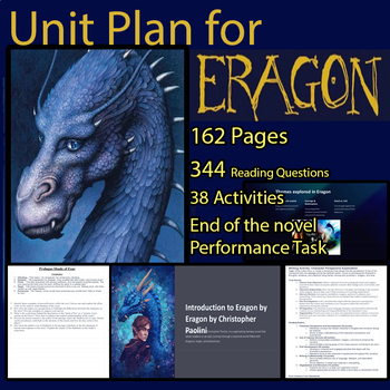 Preview of Complete Novel Unit for Eragon by Christopher Paolini