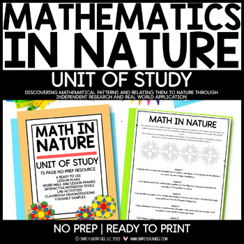 Preview of Unit of Study: Mathematics in Nature | Tessellations | The Golden Rectangle | Pi