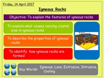 Preview of Unit of Work "Earth Science (Rocks and Climate Change)" 11-13 Year Olds