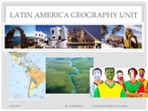 Unit over the Geography of Latin America