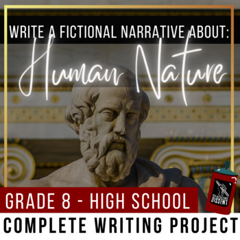 Preview of Fictional Narrative Writing Project: Human Nature and Purpose of Government