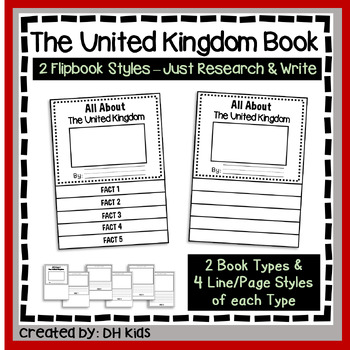 Preview of United Kingdom Report, Geography Flip Book Research Project, UK Country Report