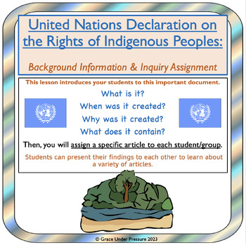 Preview of United Nations Declaration on the Rights of Indigenous Peoples (UNDRIP) Inquiry